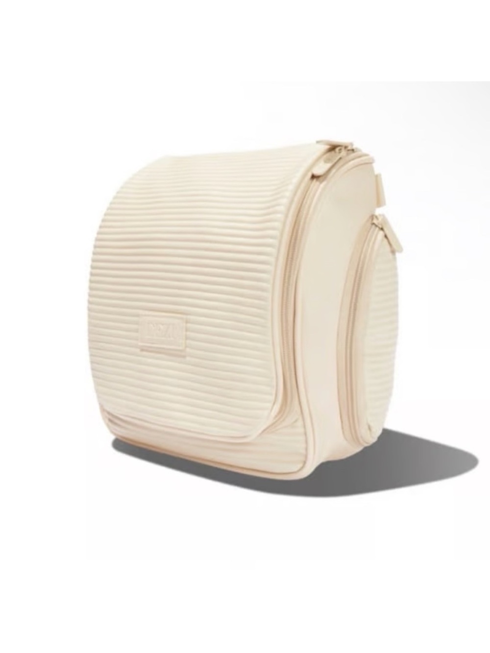 NWT DEZI Pack It All Handing Travel Bag Cream Organizer with 360 Hook